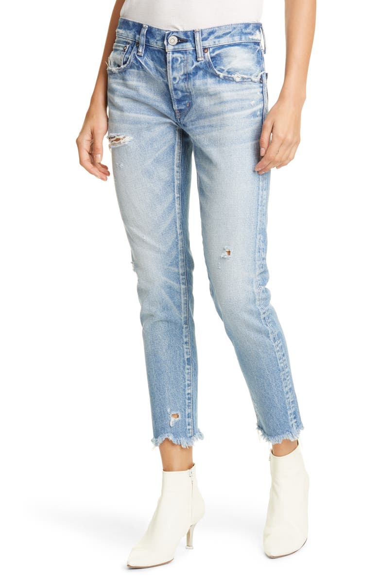 MOUSSY Vintage Kelley Crop Tapered Jeans | Nordstrom