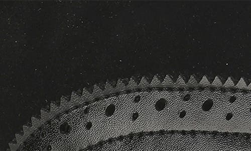 Gino Vitale Wingtip Brogue Two-tone Chelsea Boot In Black