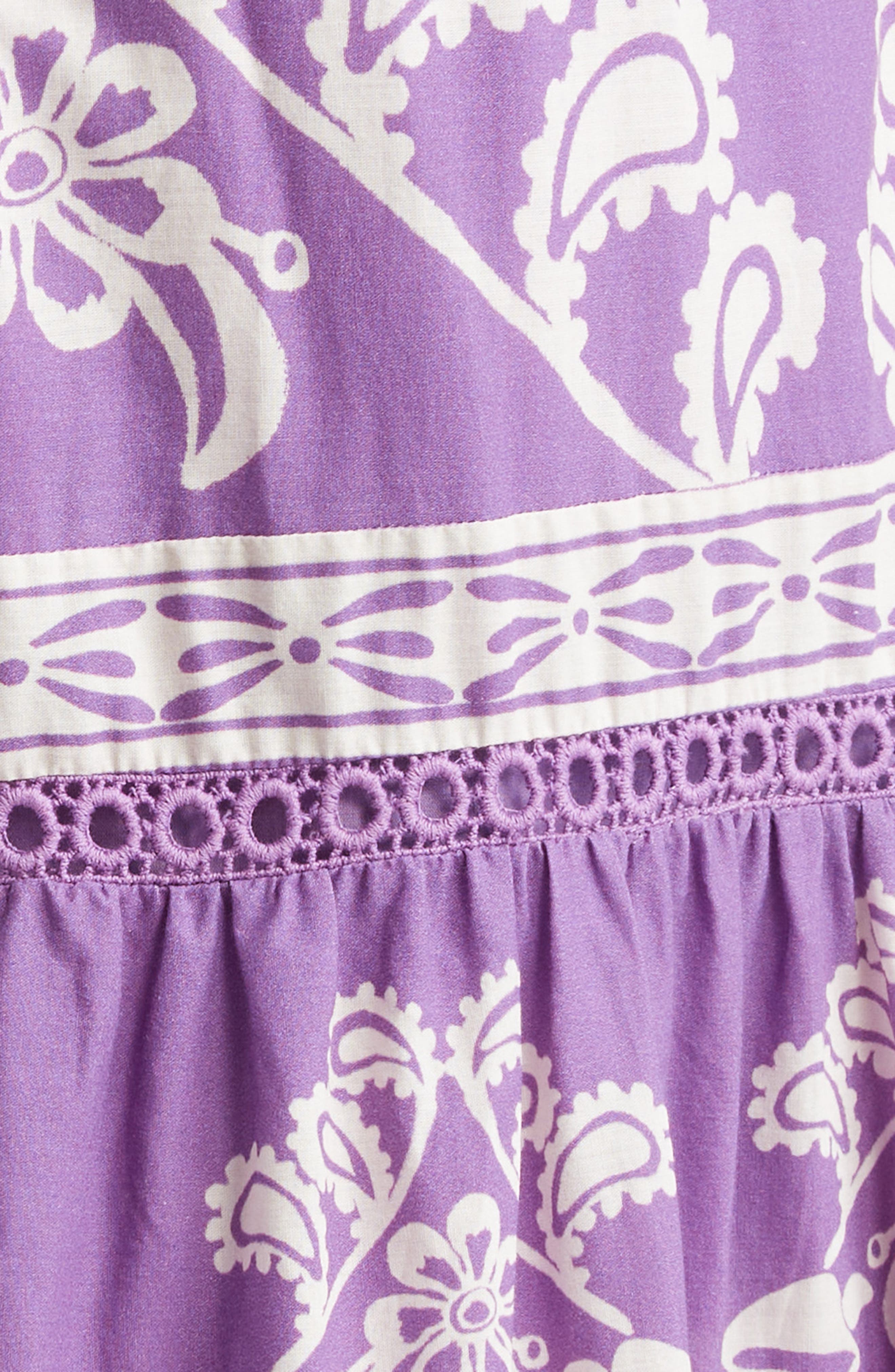 knee length dresses for ladies Lilac Sweet Garden Sleeveless Maxi Dress  FARM Rio