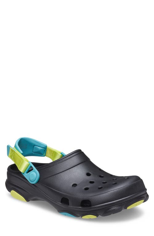 CROCS Classic Terrain Clog in Black/Multi at Nordstrom, Size 13