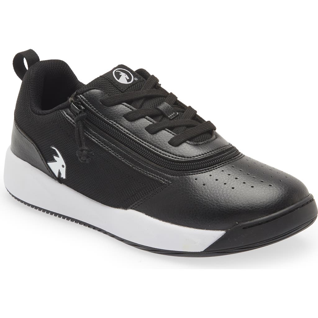 Billy Footwear Kids' Billy Sport Court Sneaker In Black/white