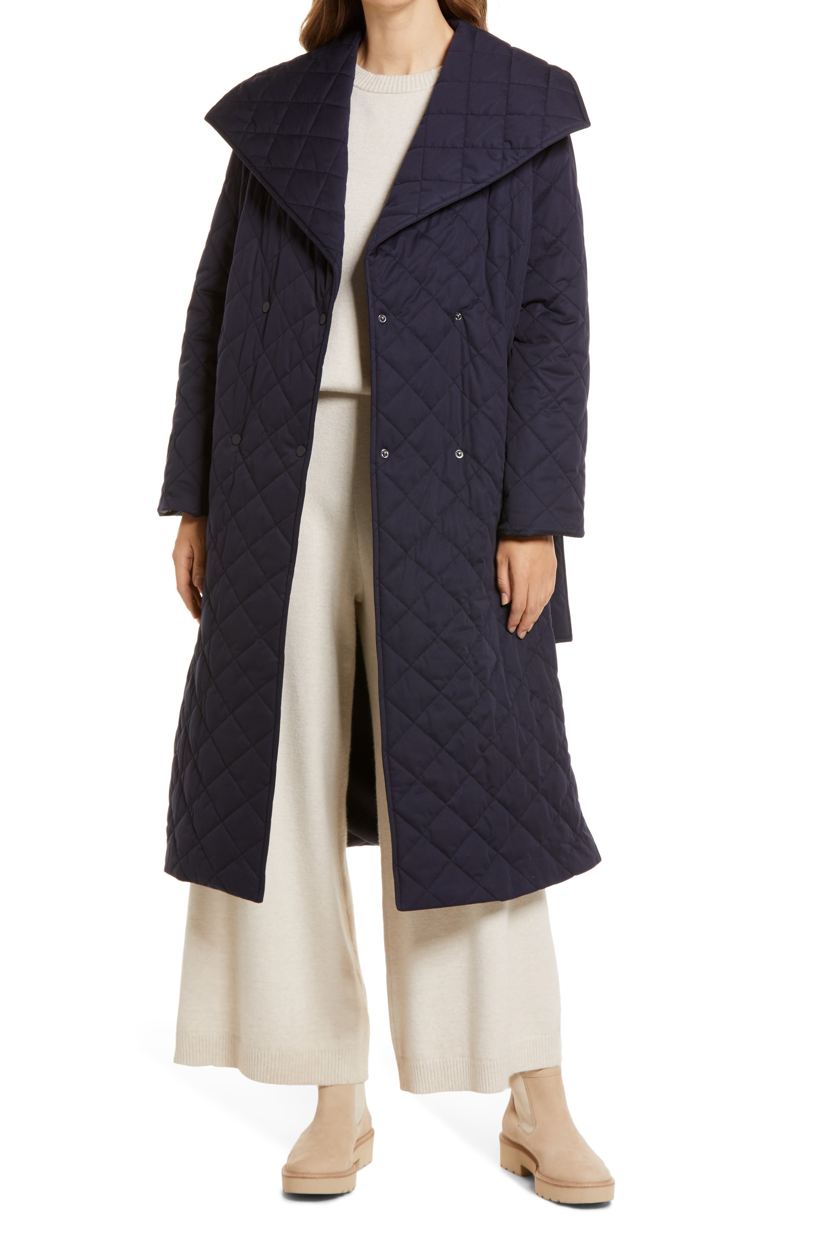 womans long coat