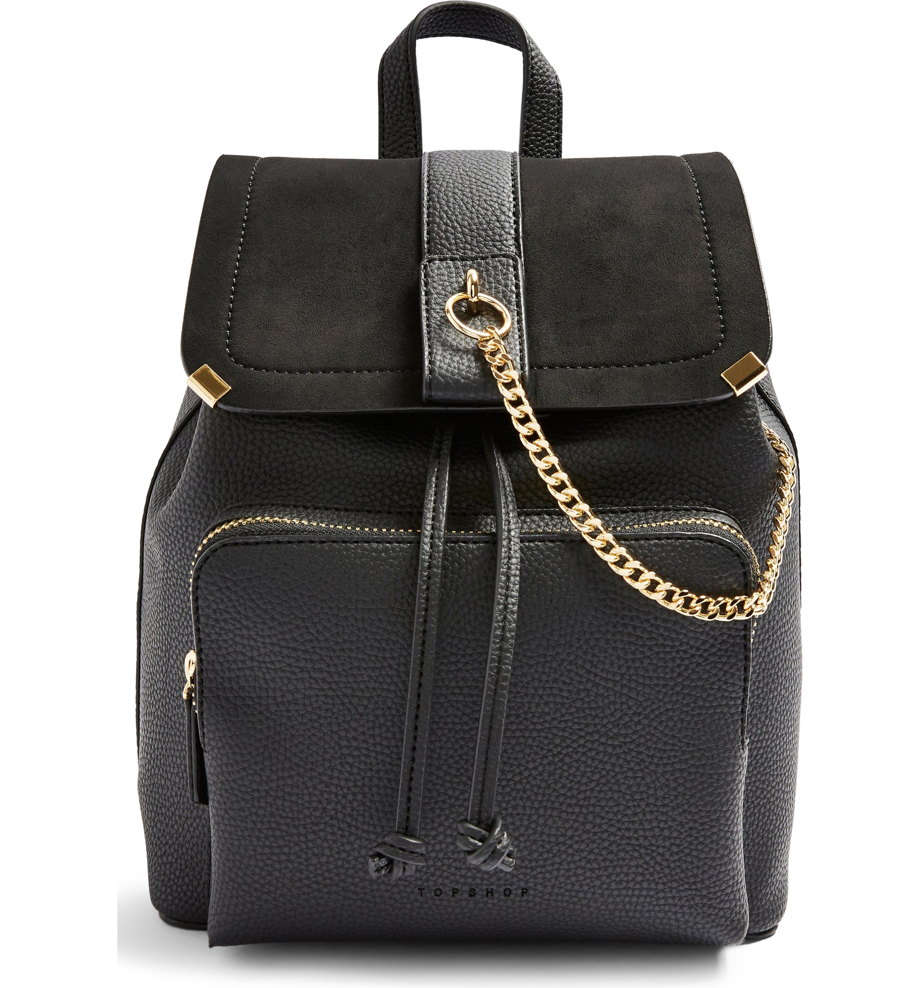Topshop Brandy Faux Leather Backpack | Nordstrom