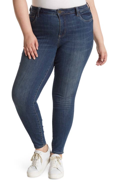 Tash Distressed Mid Rise Ankle Length Girlfriend Denim Jeans