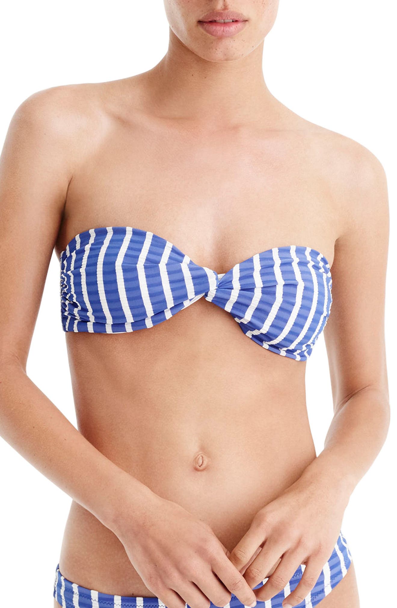 j crew bandeau bikini