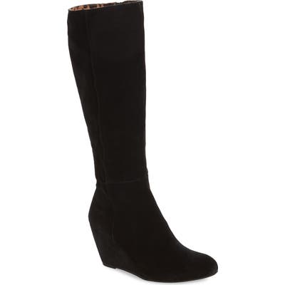 Seychelles Star Of The Show Wedge Knee High Boot, Black