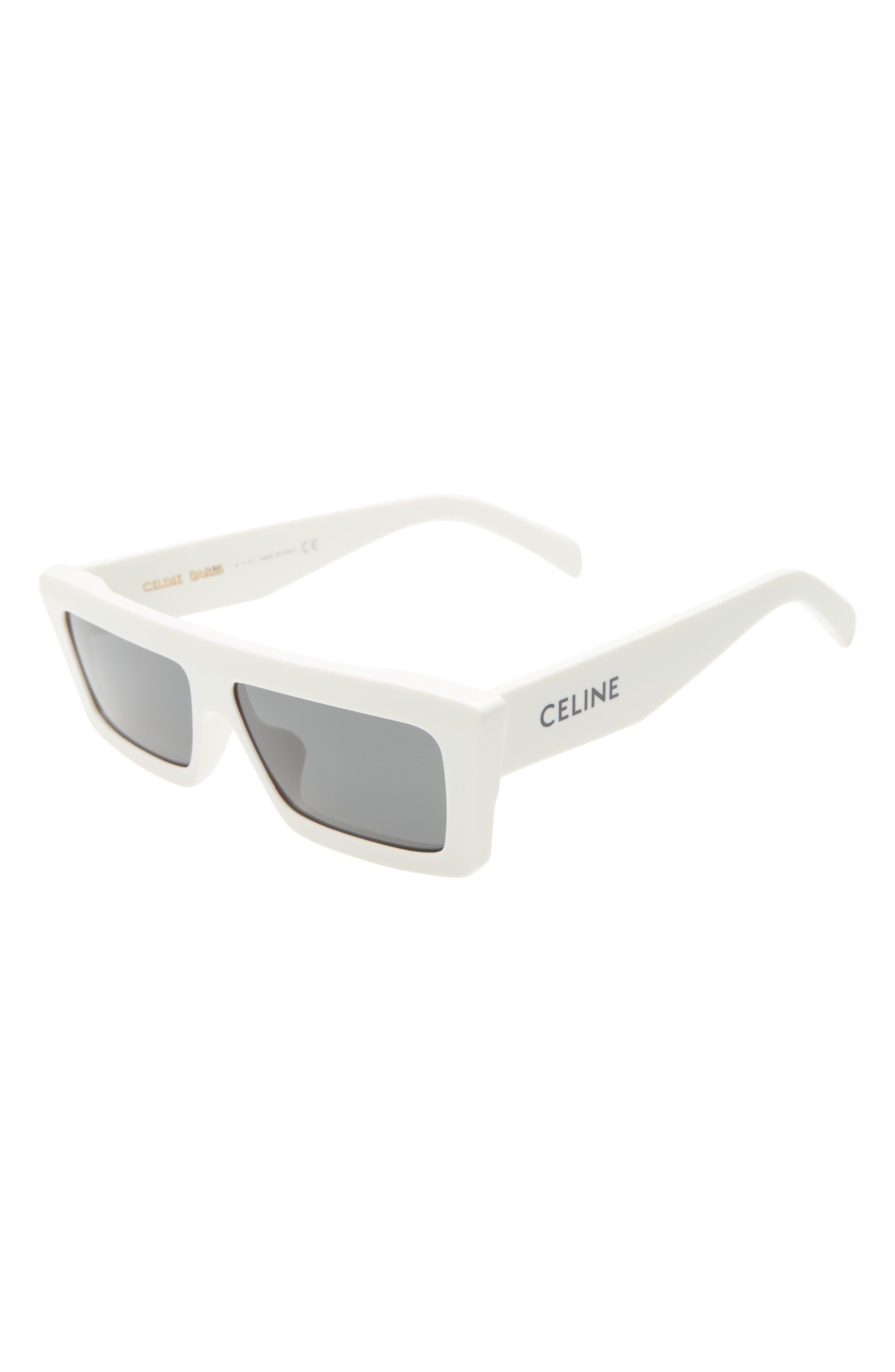 celine 57mm square sunglasses