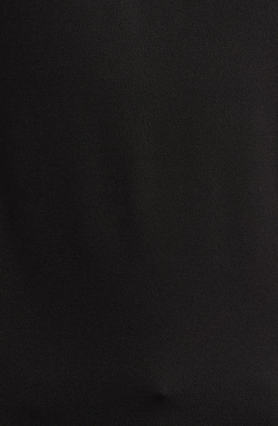 Shop Hugo Boss Hugo Sayfong Quarter Zip Sweater Polo In Black
