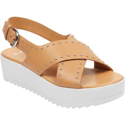 Marc Fisher Ltd Delilah Slingback Sandal, Brown