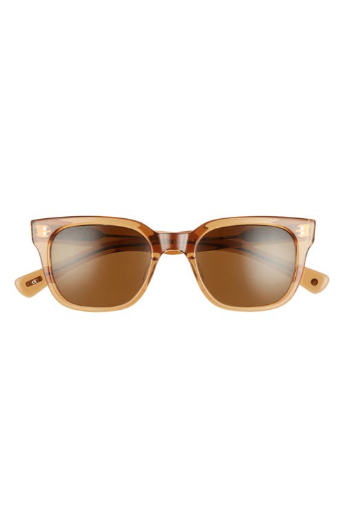 Lopez 51mm Polarized Sunglasses in Whiskey/Brown