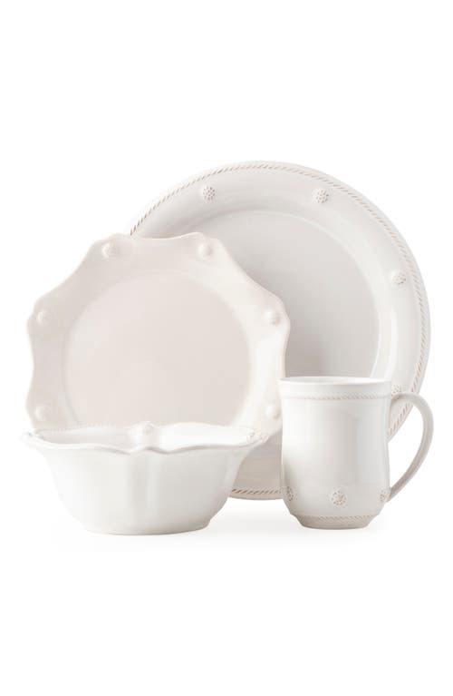Juliska Berry & Thread 4-Piece Place Setting in Whitewash at Nordstrom