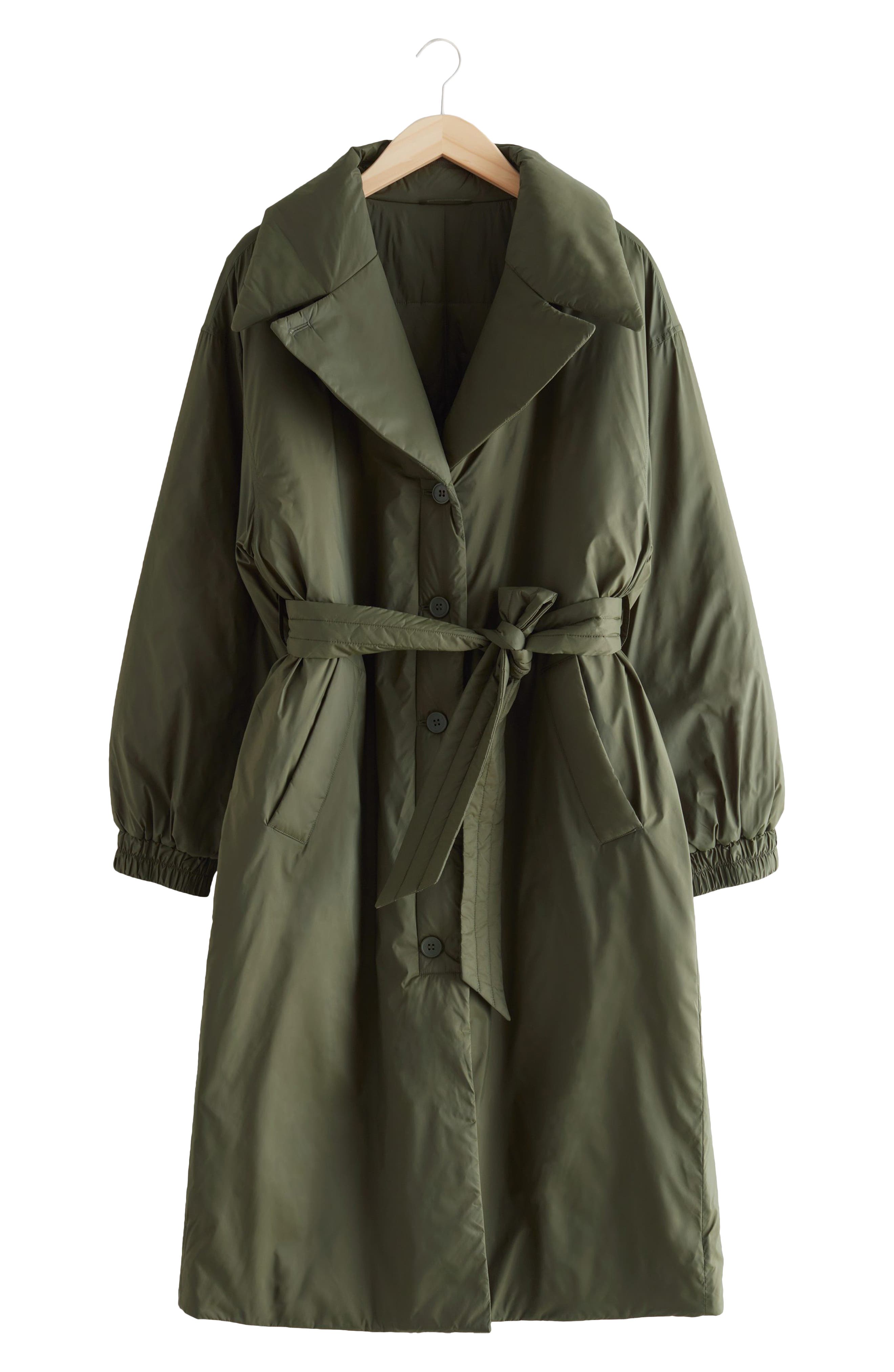 trenchcoat green
