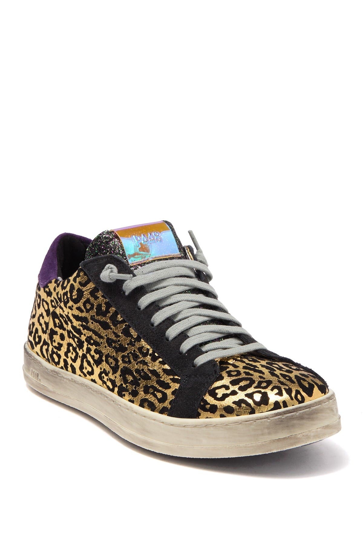 P448 | John Leopard Print Sneaker 