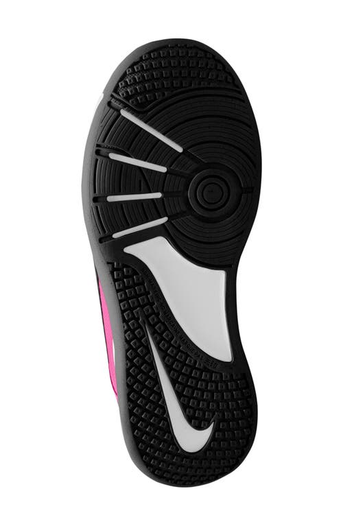 Shop Nike Kids' Omni Multi-court Sneaker In Laser Fuchsia/black/white