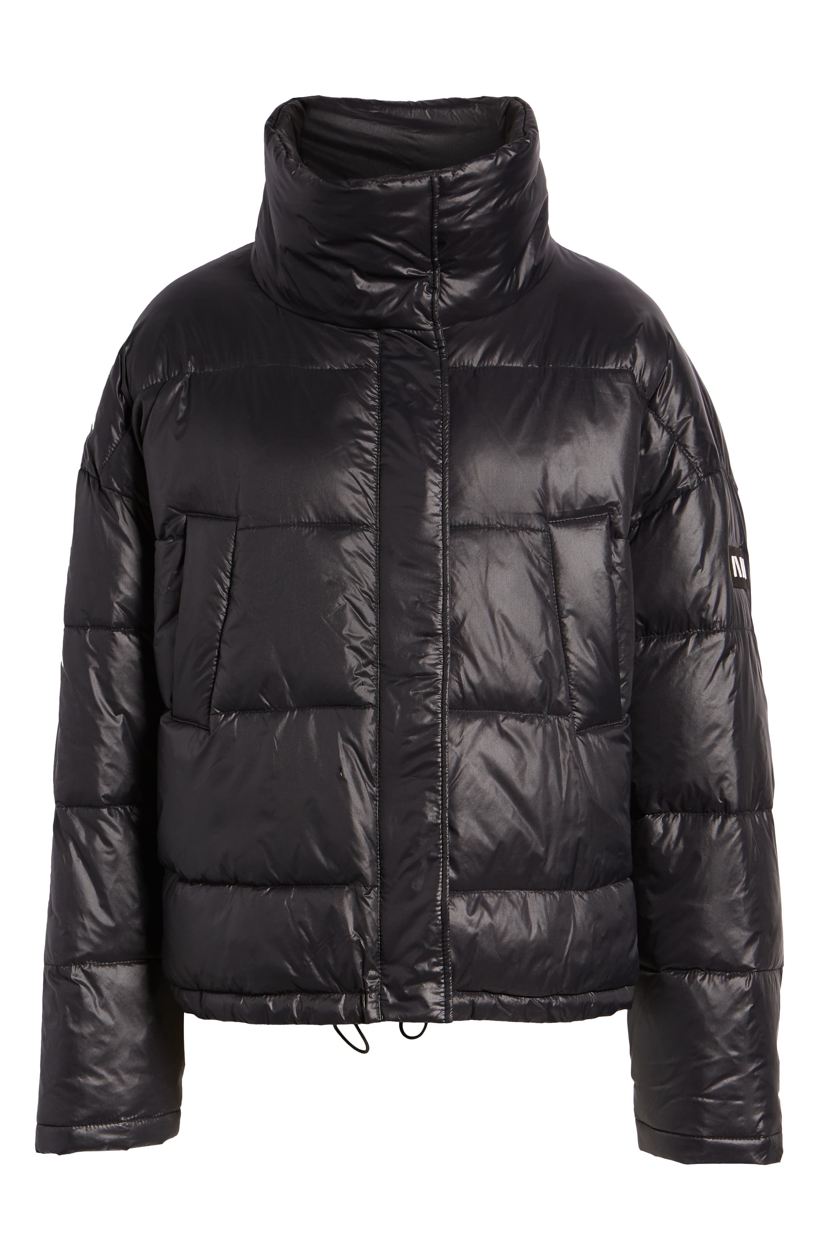 nvlt funnel neck puffer jacket