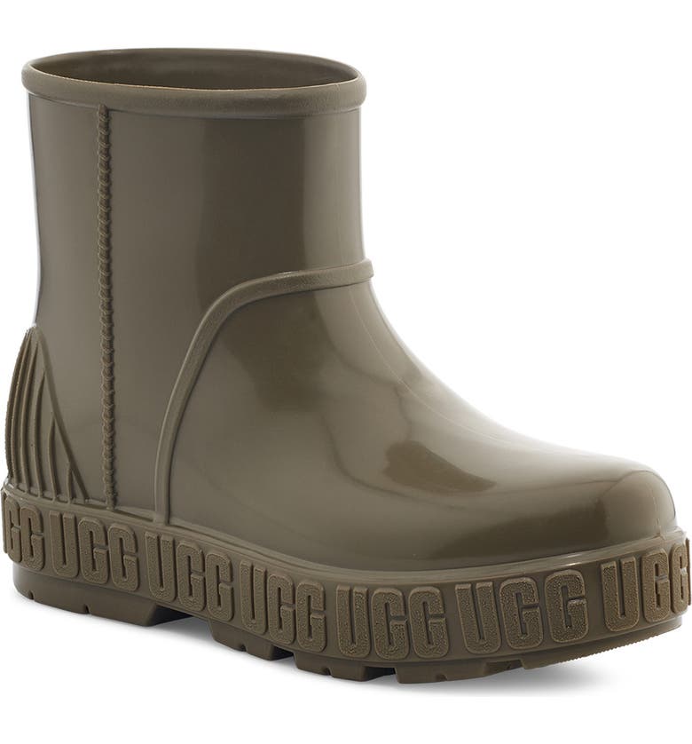UGG Drizlita Genuine Shearling Lined Rain Boot