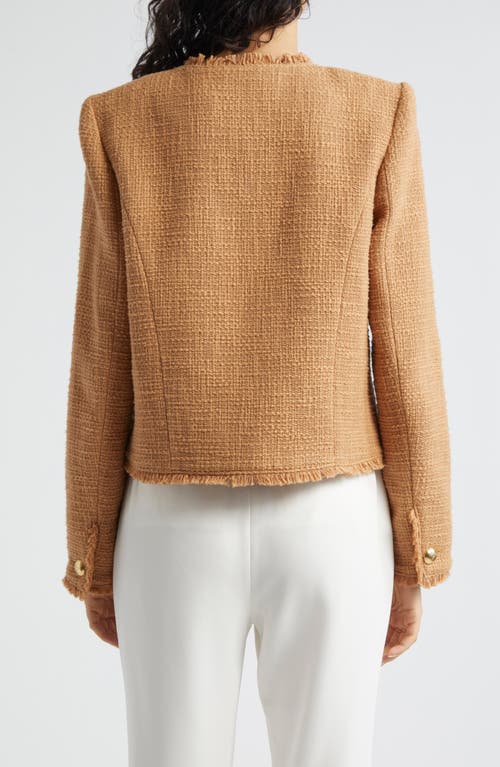 Cinq À Sept Women's Christie Cotton Tweed Jacket In Sahara
