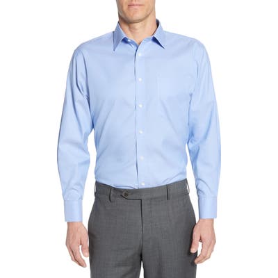 Nordstrom Shop Smartcare(TM) Traditional Fit Dress Shirt - Blue