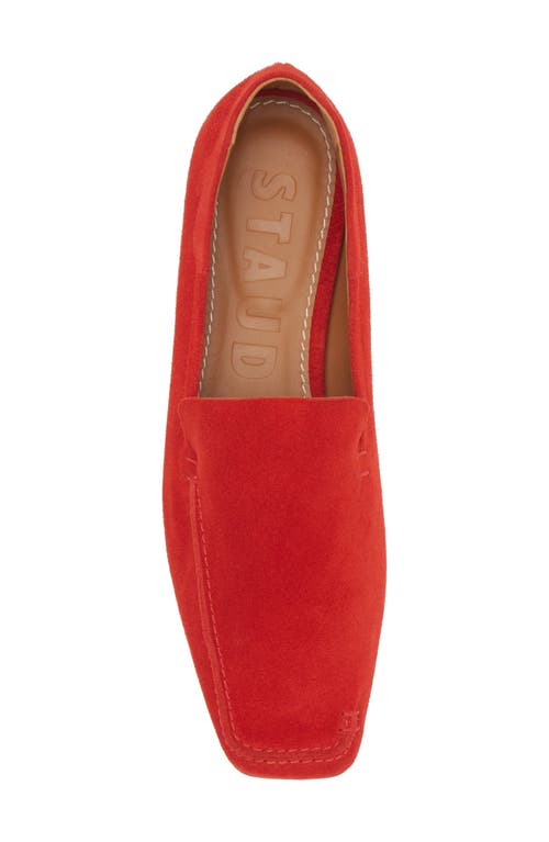 Shop Staud Becks Loafer In Chili