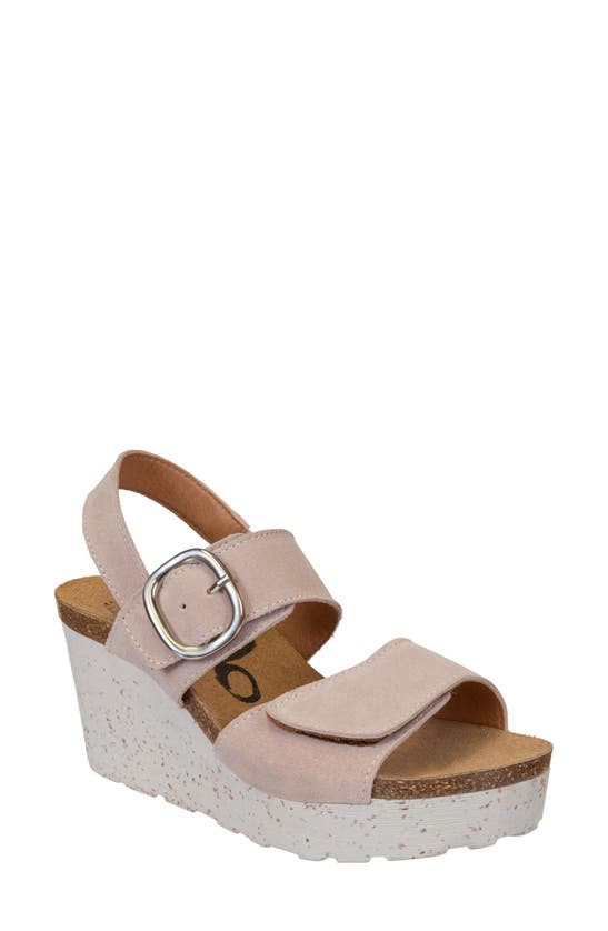 Otbt Peasant Wedge Sandal In Rosette