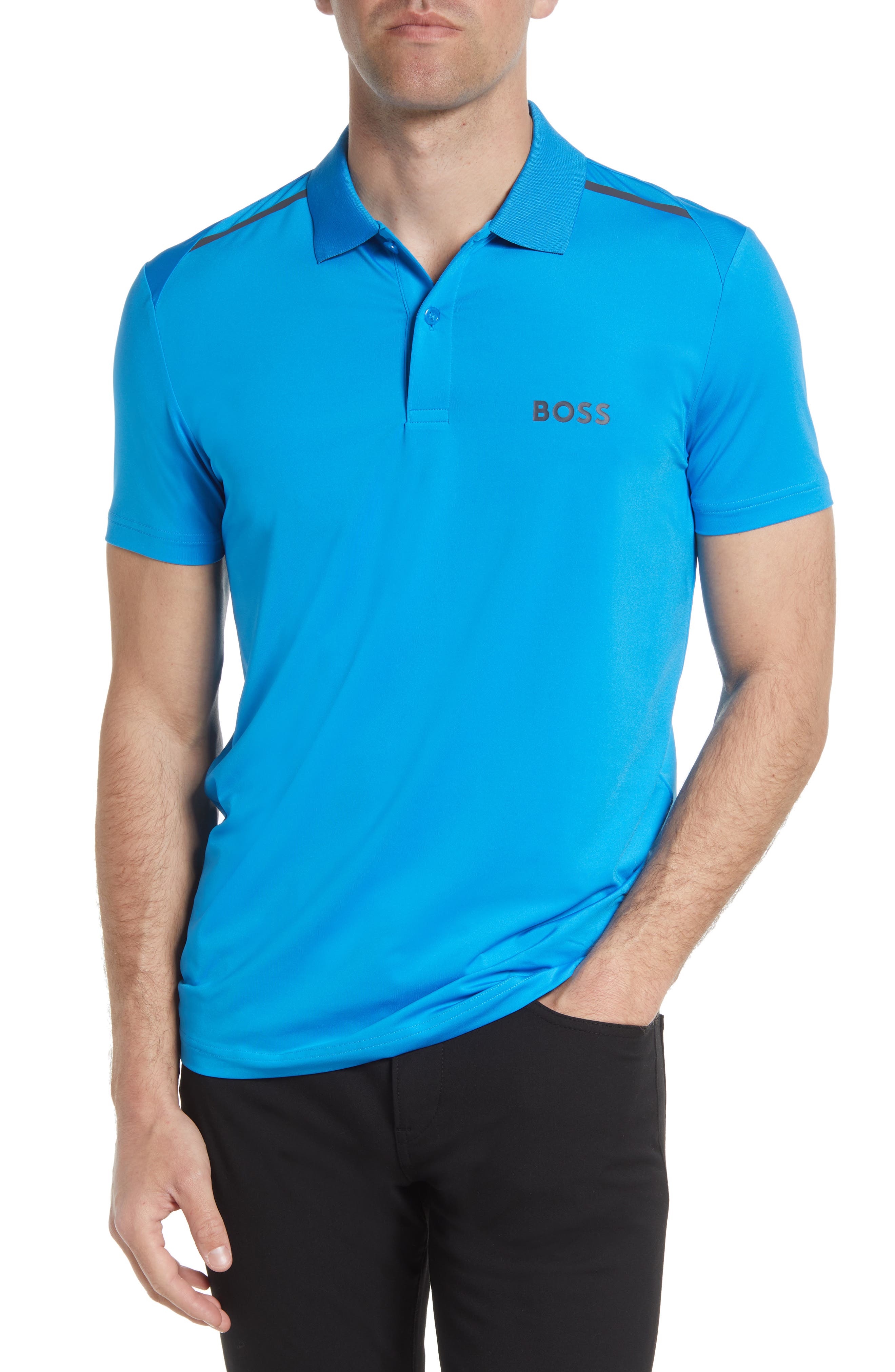 hugo boss polos men's