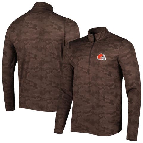 Steelers Men's Antigua Brigade Camo 1/2 Zip - XXL