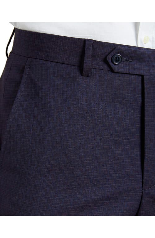 Shop Santorelli Wool Blend Pants In Blue