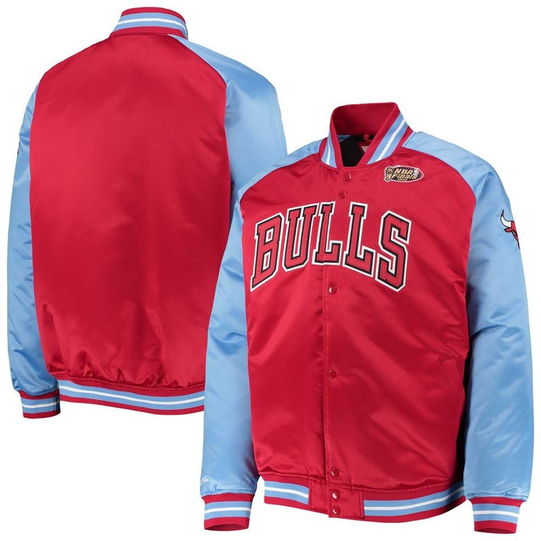 Mitchell & Ness Red/light Blue Chicago Bulls Hardwood Classics 1996 Nba
