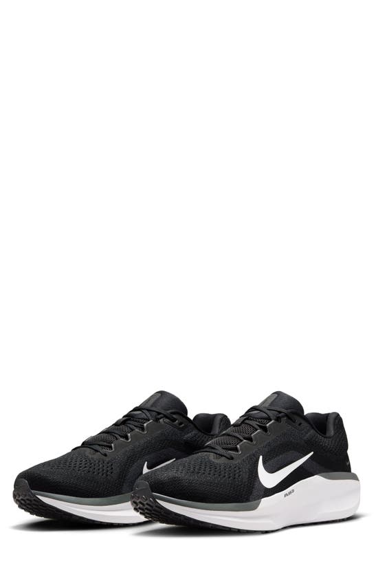 Nike Air Winflo 11 Running Shoe In Black/ White/ Anthracite