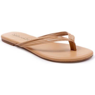 Splendid Shyanna Strappy Flip Flop, Beige