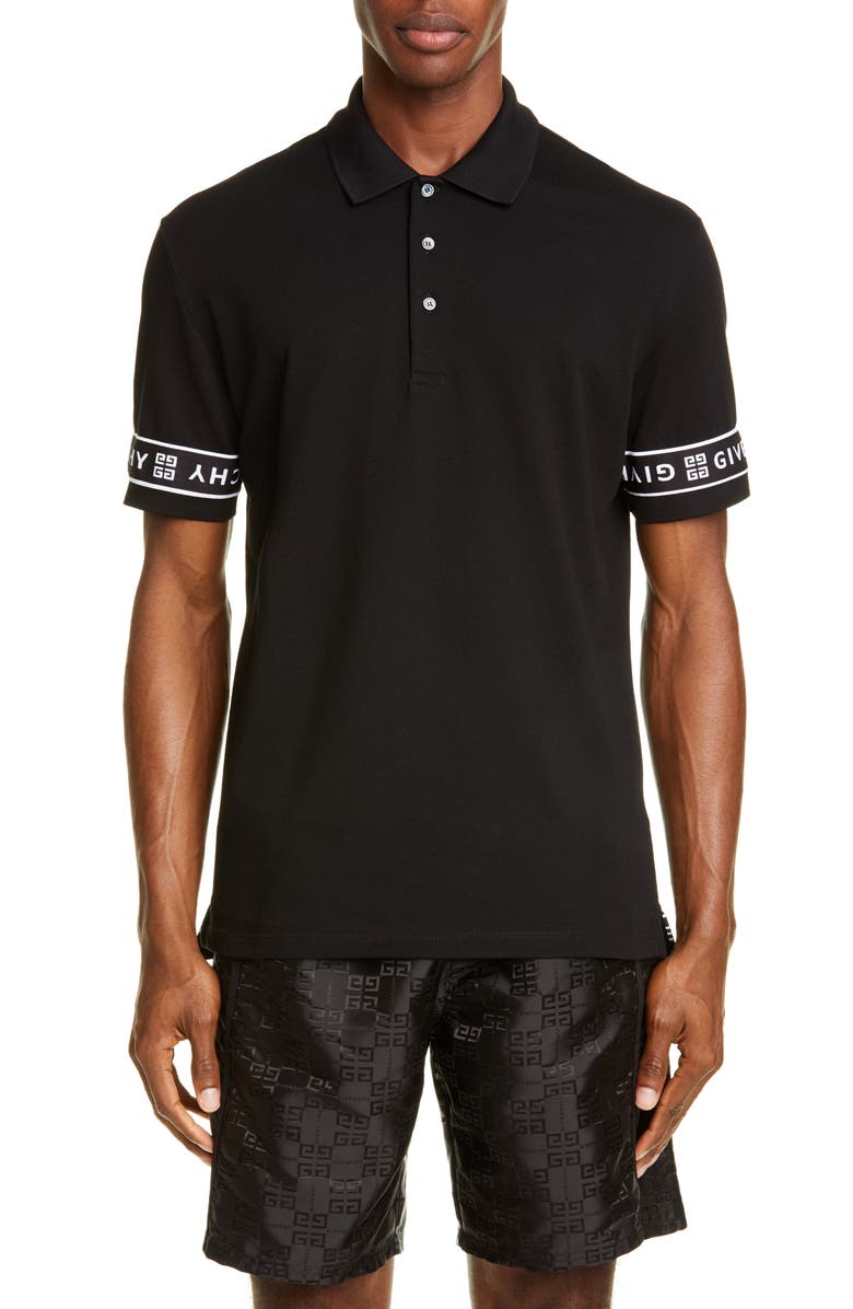 Givenchy 4G Band Slim Fit Polo | Nordstrom