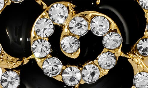 Eye Candy Los Angeles Liliana Cz & Imitation Pearl Drop Earrings In Gold