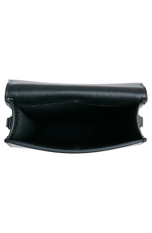 Tom Ford Tara Mini Crossbody Bag In Grain Leather In Black