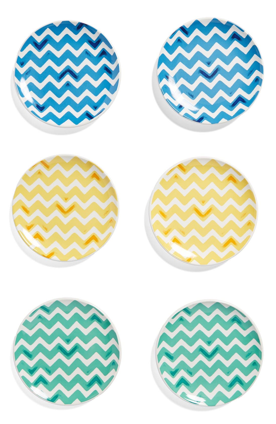 Signature Housewares Zigzag Plates (Set of 6) Nordstrom