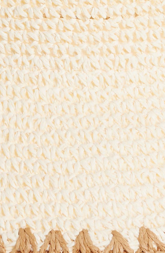 MADEWELL MADEWELL WHIPSTITCH STRAW BUCKET HAT