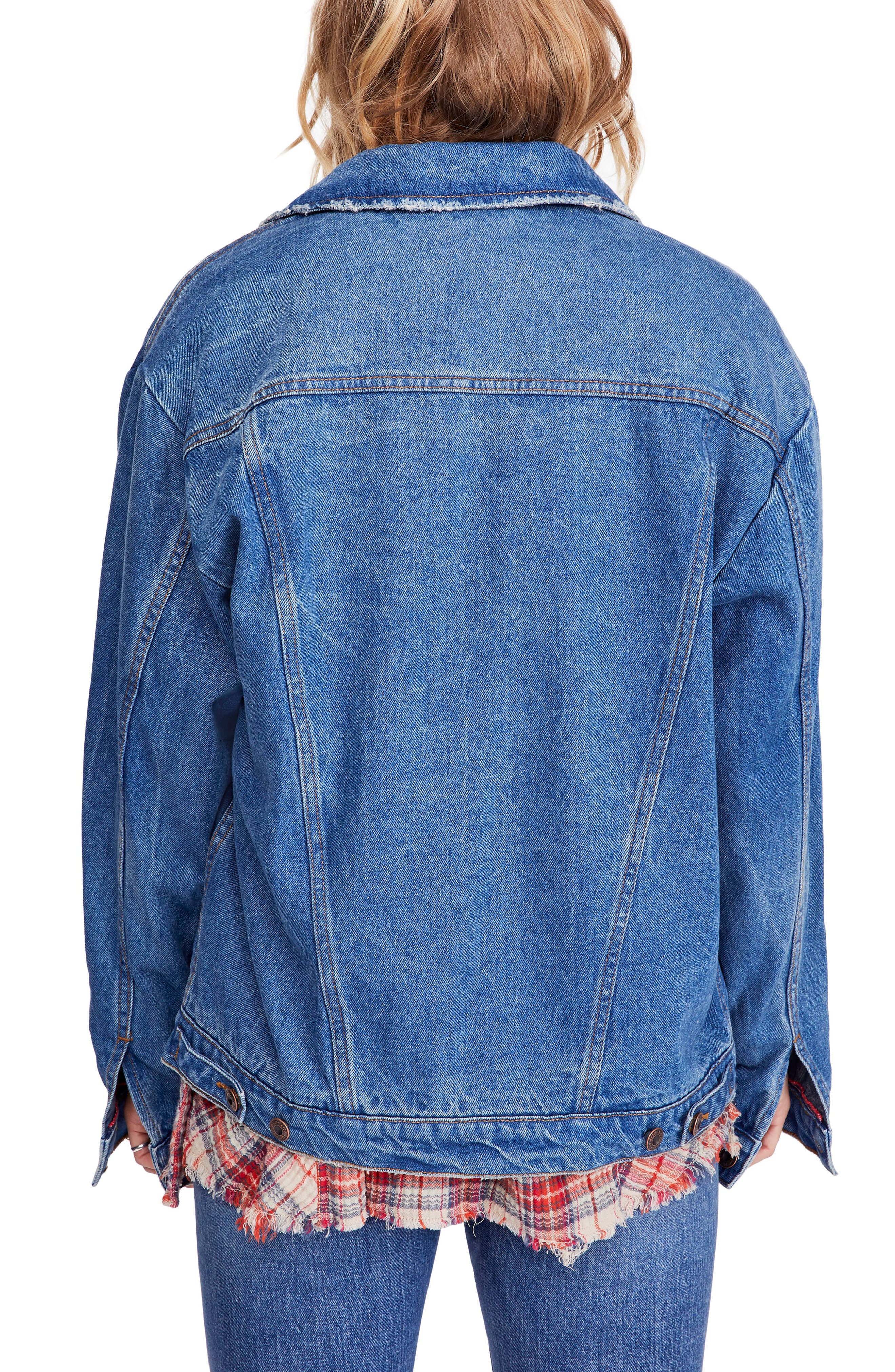 free people ramona denim jacket