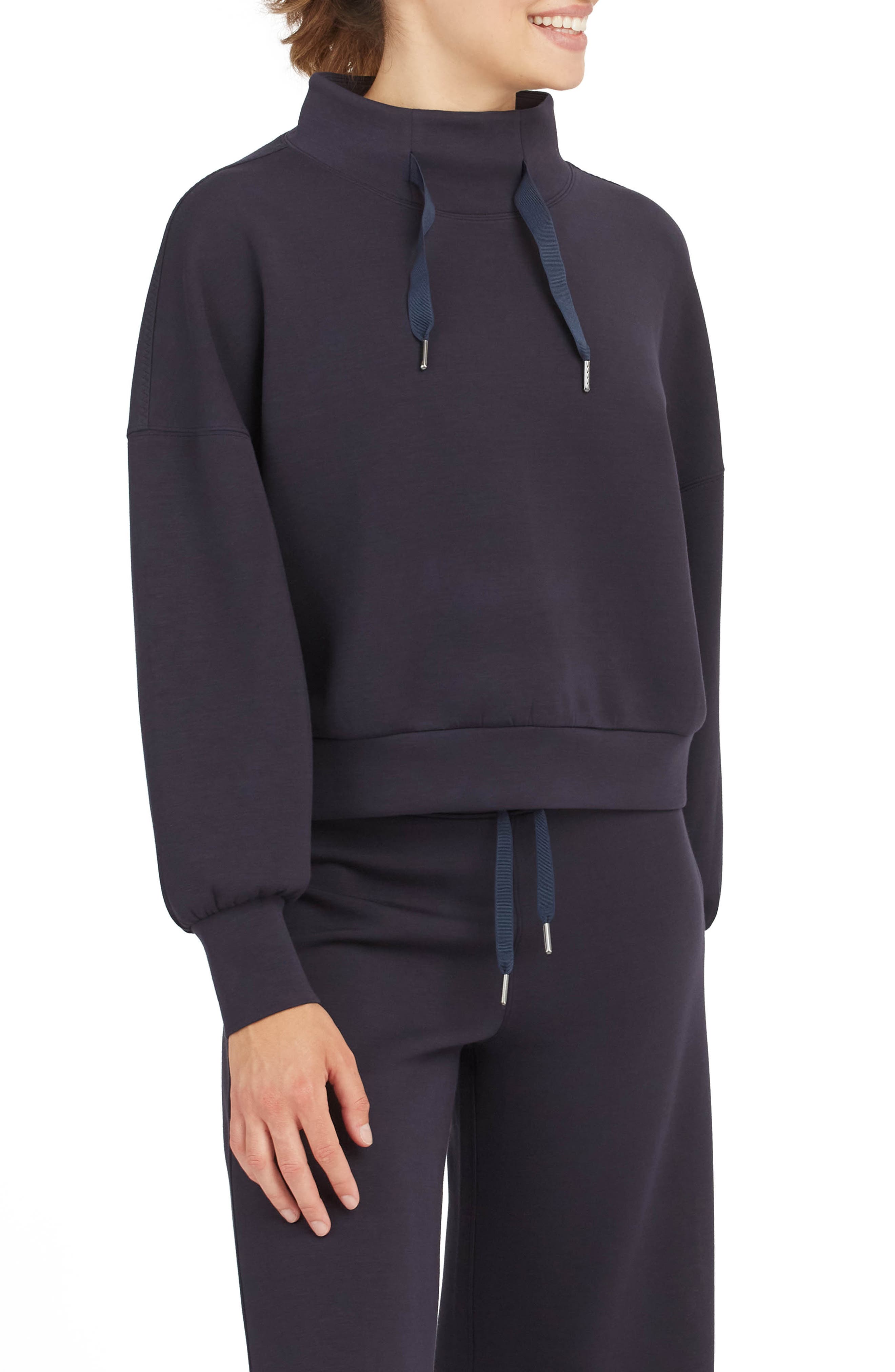 SPANX® AirLuxe At the Hip Pullover Nordstrom