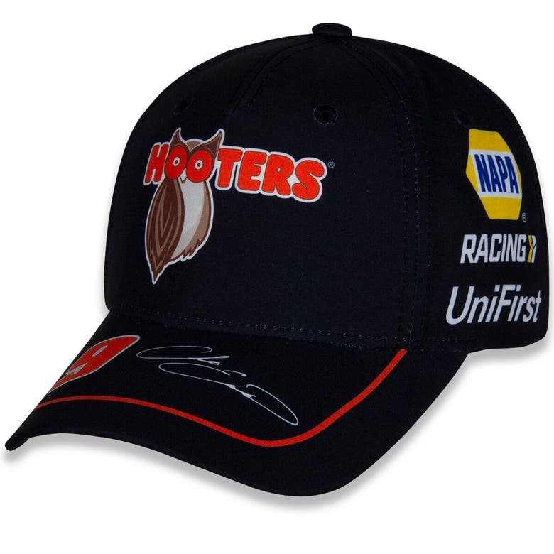 Hendrick Motorsports Team Collection Orange Chase Elliott Uniform Adjustable Hat In Black