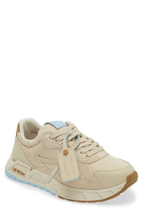 Shop Off-white Kick Off Sneaker In Beige - Beige