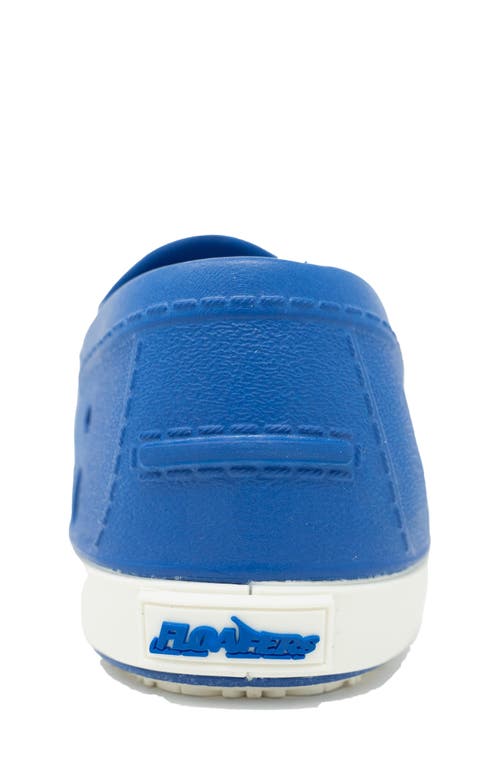 Shop Floafers Kids' London Loafer In Royal Blue/bright White