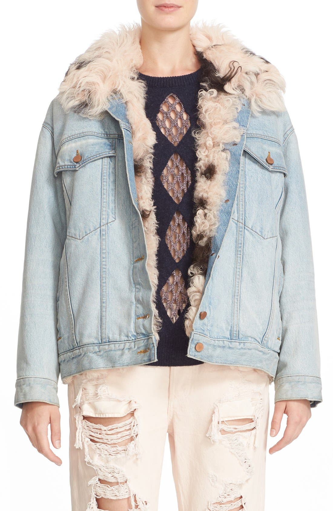 alexander wang denim jacket