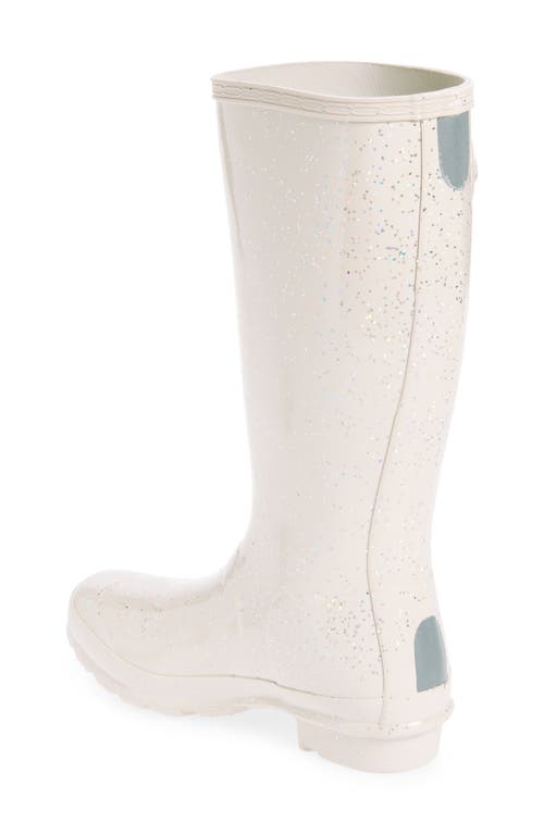 Shop Hunter Original Giant Glitter Waterproof Rain Boot In Cast