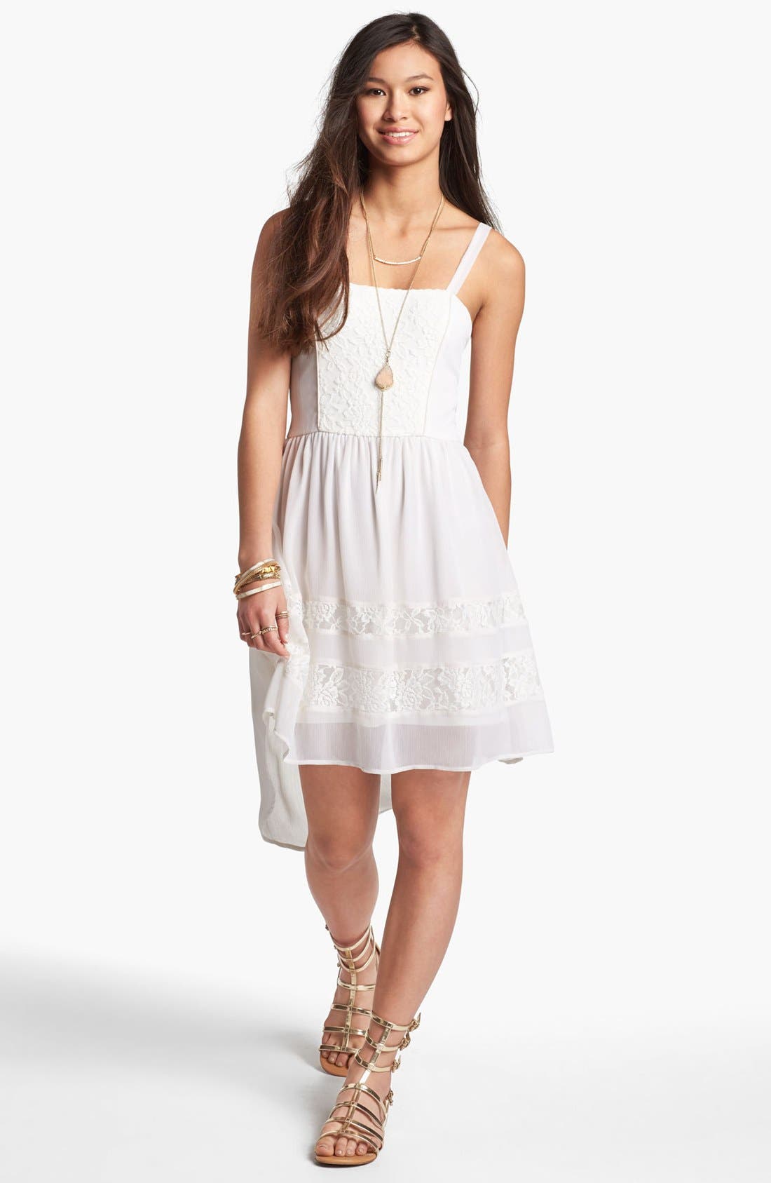 nordstrom high low dress