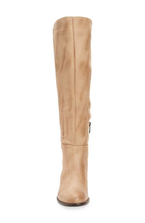 Cordani Bethany Over The Knee Boot In Taupe Nubuck