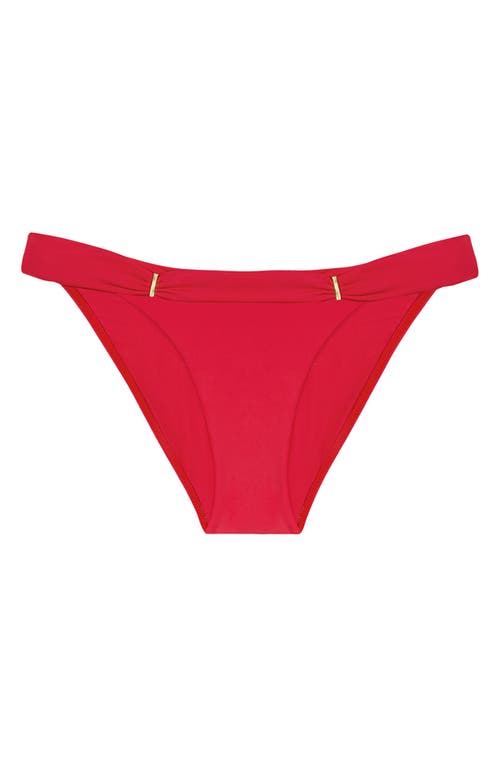 Vix Swimwear Bia Tube Bikini Bottoms In Red