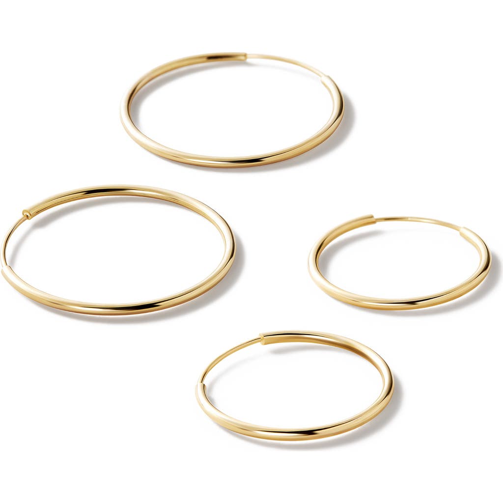 Ana Luisa Small Gold Hoop Earrings In Gold