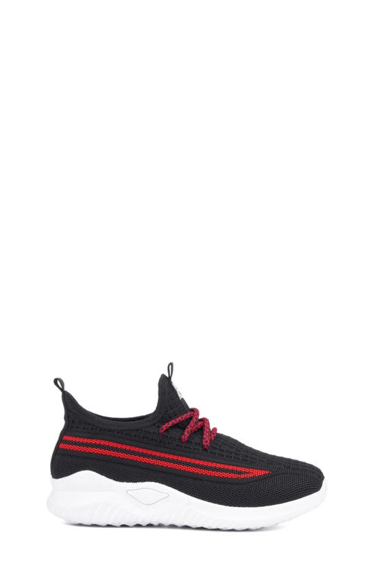 X-ray Xray Kids' Thurston Knit Sneaker In Black