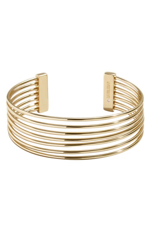 BaubleBar Kaity Cuff Bracelet in Gold at Nordstrom