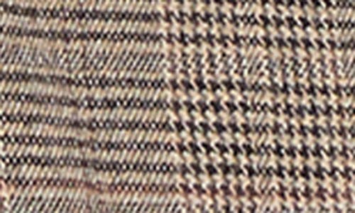 Shop Brixton Manhattan Houndstooth Stretch Cotton Sport Coat In Brown/cream Houndstooth