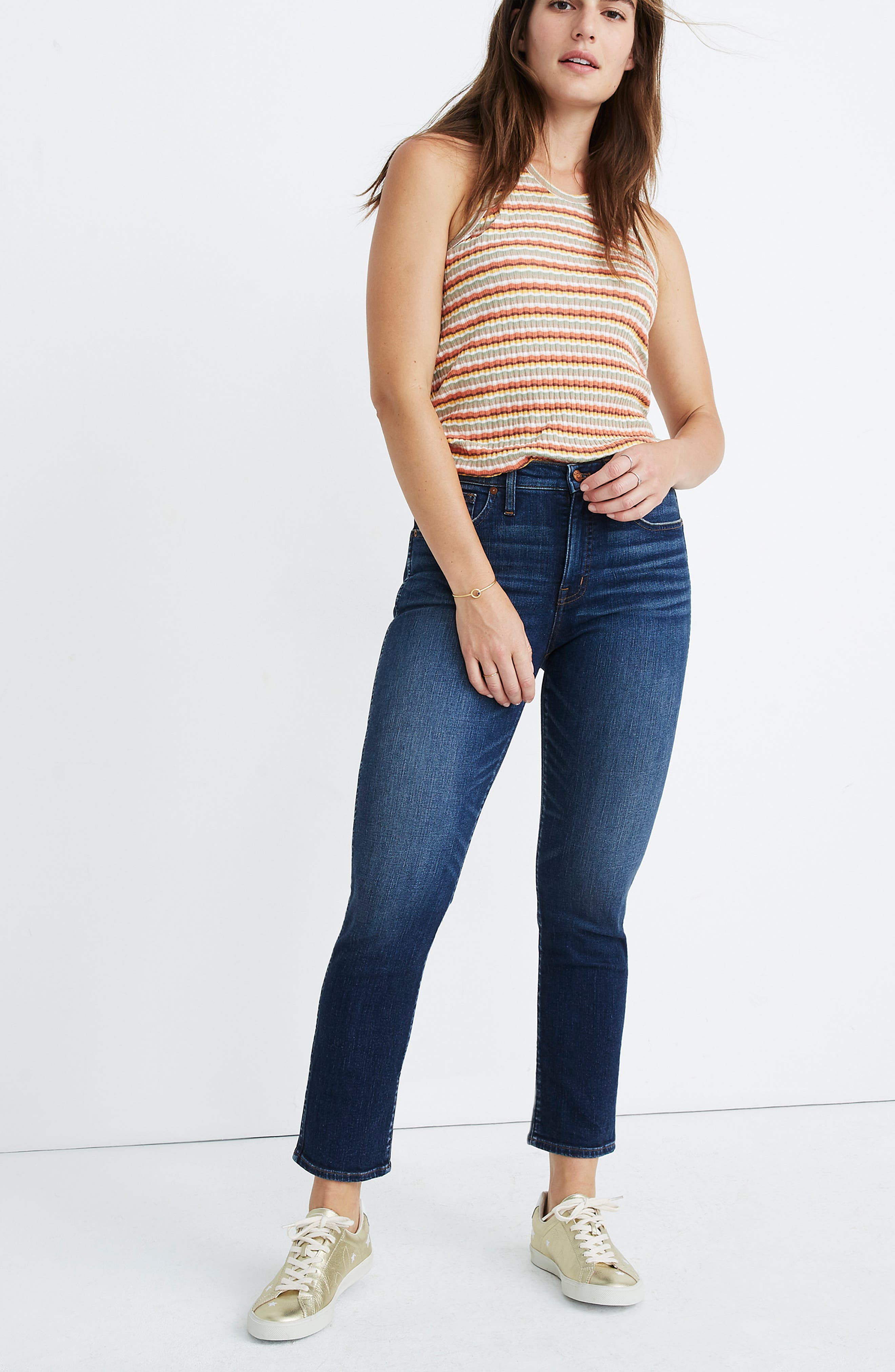 madewell slim straight jeans